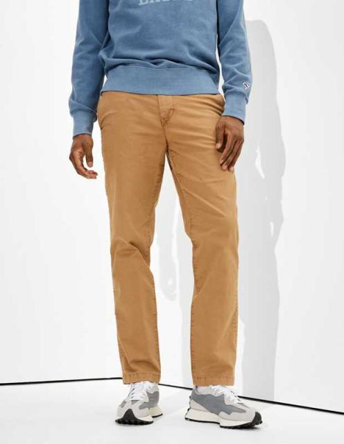 激安単価で アメリカンイーグル チノパン カラーパンツ ストレート メンズ フレックス オリジナル ロゴ 無地 ボトムス 新作 Aeo 美しい Centrodeladultomayor Com Uy