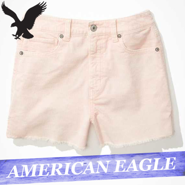 正規販売店 アメリカンイーグル ショートパンツ ハーフ レディース ストレッチ コーデュロイ マム ショーツ 新作 注目の Majconsults Com