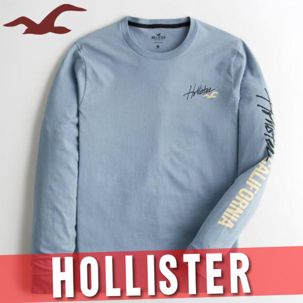 即発送可能 ホリスター ロングtシャツ ロンt メンズ 長袖 プリント グラフィック Tシャツ 新作 即発送可能 ホリスター ロングtシャツ ロンt メンズ 長袖 プリント グラフィック Tシャツ 新作