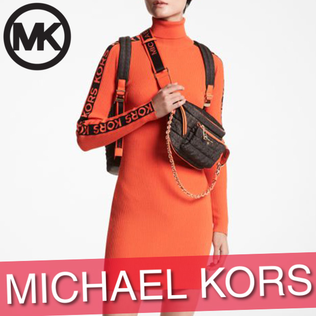 販売正規 マイケルコース ワンピース ドレス ミニ ショート ロゴ テープ リブ ストレッチ ビスコース タートルネック セーター ドレス 新作 Mf180s 在庫分特価 Aryapharma Com Np