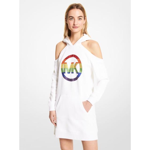 マイケルコース ワンピース ドレス スカート レディース ウィメンズ ミニ丈 ショート 長袖 チョーカーネック 花柄 フローラル Xxs Xl 新の通販はau Pay マーケット Bumps 商品ロットナンバー