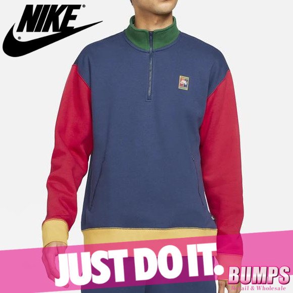 Nike ナイキsb スウェット トレーナー メンズ ハーフジップ プルオーバー スケートボード ロゴ トップス 新作の通販はau Pay マーケット Bumps 商品ロットナンバー