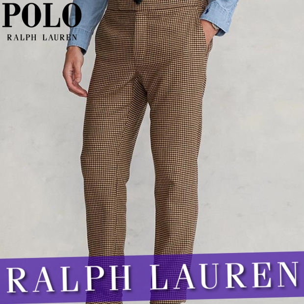 長崎市 ポロ ラルフローレン スーツパンツ メンズ ウール オックスフォード 無地 フォーマル ビジネス ボトムス ズボン 新作