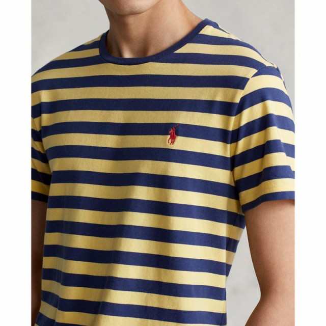 国産超激安 ポロ ワンポイント 丸首 XS〜XXL 新作 RLの通販はau PAY マーケット - BUMPS|商品ロットナンバー:508731761 ラルフローレン 無地Tシャツ 半袖 メンズ カスタムスリム ジャージー 刺繍ロゴ 大得価通販