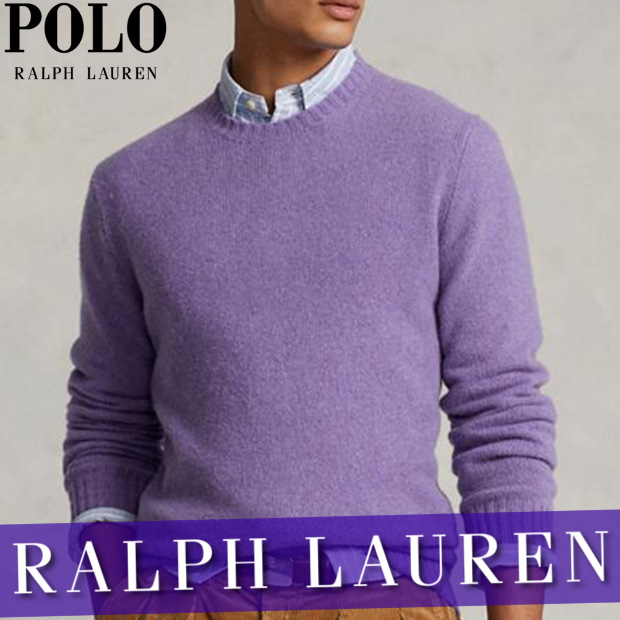 正規品 Rl 新作 Xs Xxl 丸首 ワンポイント コットン 無地 刺繍ロゴ メンズ ニット セーター ラルフローレン ポロ クルーネックセーター Revuemusicaleoicrm Org