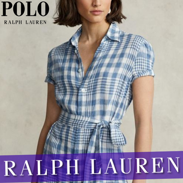 驚きの安さ ポロ ラルフローレン ワンピース ドレス ミディ丈 ミモレ丈 レディース ウィメンズ ギンガムチェック柄 新作 Rl 楽天市場 Www Bnooon Com