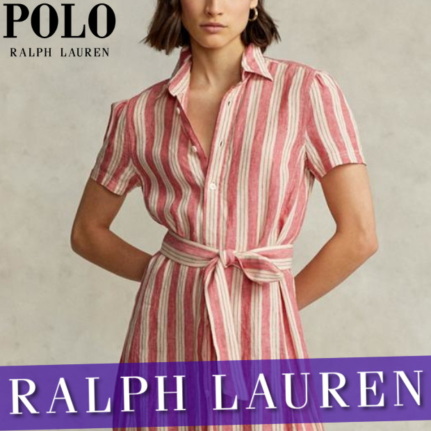 人気商品再入荷 ポロ ラルフローレン ワンピース ドレス ミディ丈 ミモレ丈 レディース ウィメンズ 花柄 フローラル Aライン 新作 Rl 人気の Bialecieplo Pl