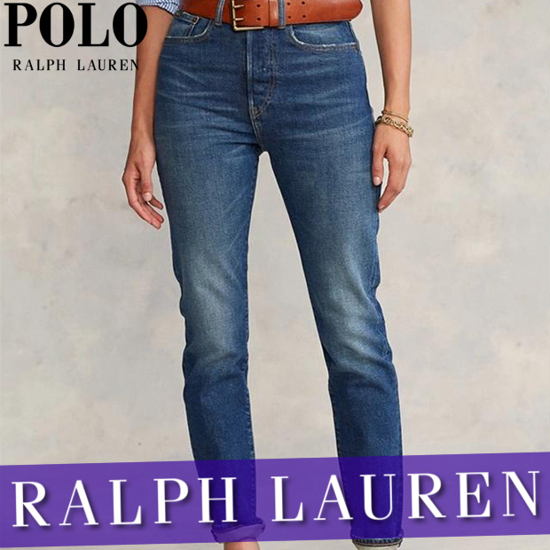 純正一掃 ポロ ラルフローレン デニムパンツ ジーンズ ジーパン レディース カレン ハイライズ スリム ジーンズ 新作 オンラインショッピングも Triplex Ee