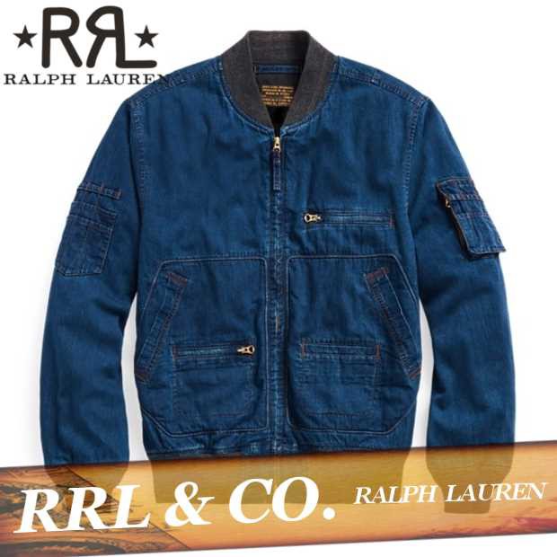 通販販売が好調 新品*RRL*ウォバッシュストライプ インディゴ ツイル 