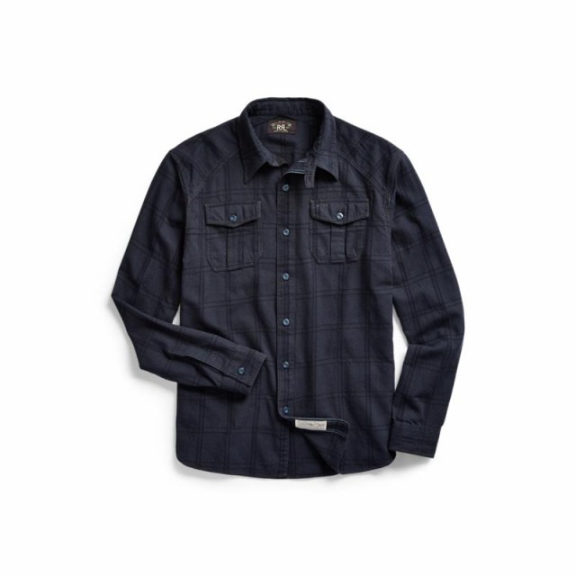 ミリタリー RRL XS〜XXL ラルフローレン 新作の通販はau PAY マーケット - BUMPS｜商品ロットナンバー：508489406 ダブルアールエル プリントシャツ 半袖 メンズ インディゴ 総柄 ルエル