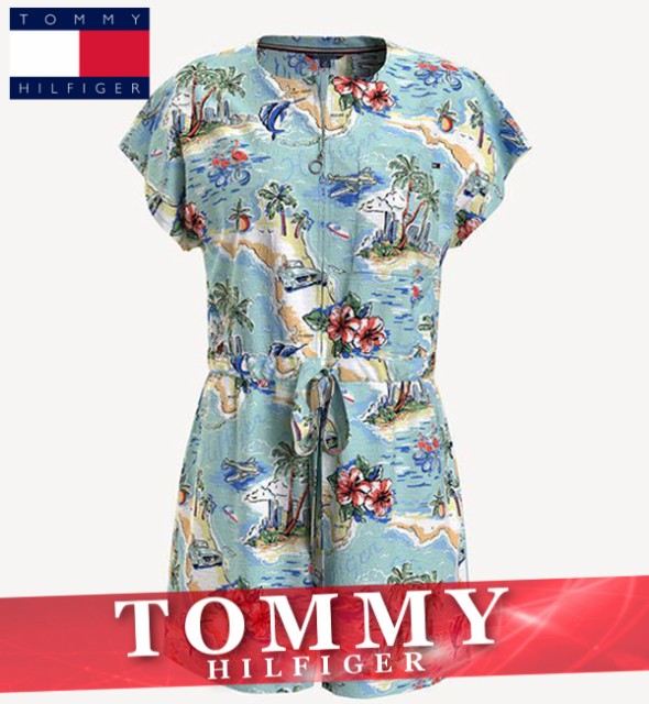 お気にいる トミーヒルフィガー ワンピース ドレス レディース ウィメンズ スモック 花柄 フローラル Xs Xl 新作 Tommy メール便全国送料無料 Www Kaneorthotics Co Nz