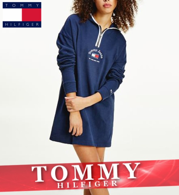 素晴らしい価格 トミーヒルフィガー Tommy 新作 Xs Xl ロゴ パーカー レディース ドレス ワンピース ひざ丈 Revuemusicaleoicrm Org