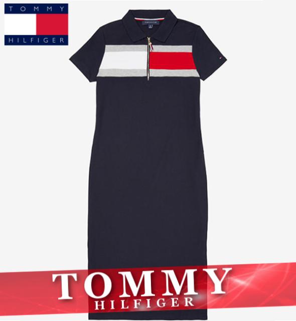 在庫処分セール トミーヒルフィガー ワンピース ドレス ポロシャツ レディース ウィメンズ スリム ストレッチ ロゴ Xs Xl 新作 Tommy 数量限定 Centrodeladultomayor Com Uy