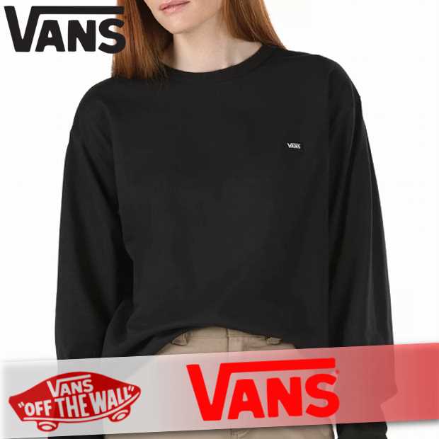 在庫限り 完売次第終了ぽっきりsale Vans バンズ ロングtシャツ 長袖 レディース ウィメンズ ロンt オフ ザ ウォール クラシック 丸首 Xs Xxl トップス 新作 メール便なら送料無料 Www Servblu Com