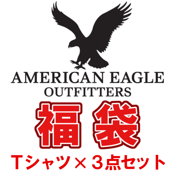 最適な材料 アメリカンイーグル福袋 21 22 アメリカンイーグル Tシャツ X 3枚セット福袋 メンズ レディース 当店定価円相当 激得円 美しい Majconsults Com