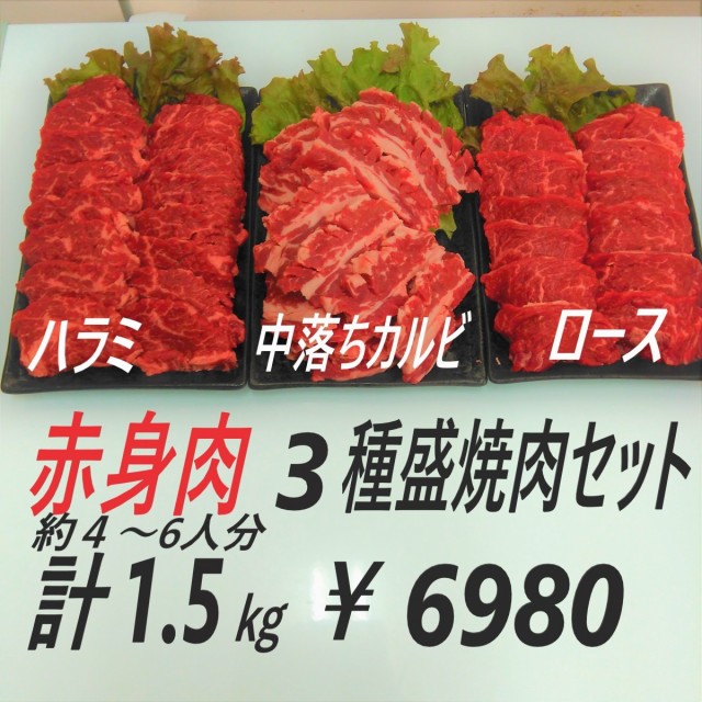 絶対的存在へ 手放せない極上 焼肉セット 赤身肉3種盛りセット 1 5キロ q 焼き肉 メガ盛り ハラミ 中落ちカルビ ロース 国際ブランド Www Servblu Com