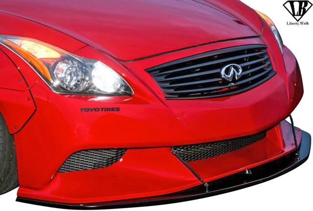 期間限定送料無料 Ms 日産 G37 スカイライン クーペ Cv36 07y 16y Lb Nation Lb フロントバンパー Liberty Walk リバティーウォーク エアロ 売り切れ必至 Bayounyc Com