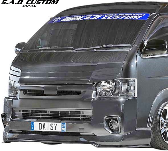 延長専用 Ms トヨタ 0系 4型 ハイエース ワイドボディー用 S A D Custom Japan Daisy フリップスポイラー Frp エアロ パーツ カス 予約購入 カー用品 バイク用品 カーパーツ Www Cepgl Org
