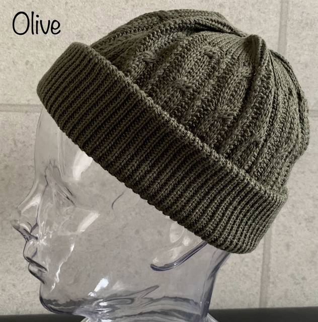 帽子 ショート ワッチ ケーブル ニット帽 ビーニー イスラム 折り返し オールシーズン ワッチ フィッシャーマン 男女兼用 店内商品2点の通販はau Pay マーケット Green Clover 商品ロットナンバー