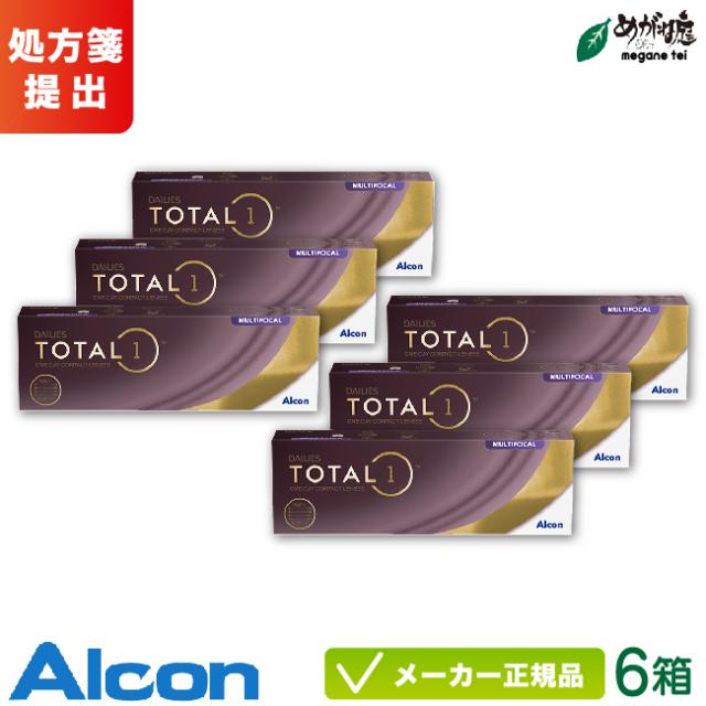 数量限定セール アルコン デイリーズ 遠近両用 Alcon 6箱 30枚入り マルチフォーカル トータルワン 遠近両用コンタクトレンズ Revuemusicaleoicrm Org