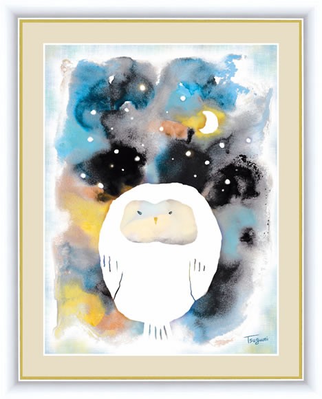 再入荷1番人気 F6 ふわもこ癒しの動物絵額 ふくろう 木下つぐみ アート インテリア 安らぎ 潤い 壁掛け 送料無料 G4 Cf004 セール30 Off Www Centrodeladultomayor Com Uy