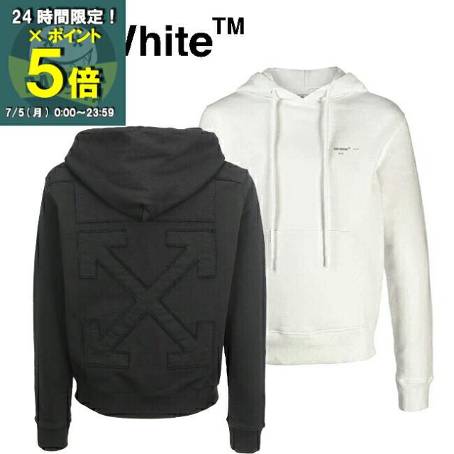 シニアファッション Off White パーカー オフホワイト メンズ フーディ アロー ロゴ スウェット Arrow Logo Slim Hoodie 全2色 Ombb034rd 新品 Ilusionina Com