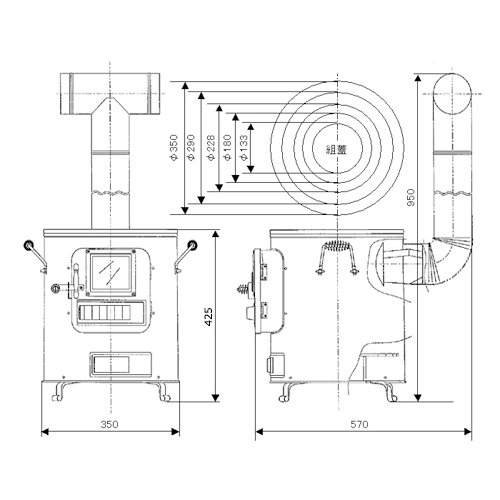 爆安プライス Honma ホンマ製作所 クッキングストーブ Rs 41 売れ筋 Om Astro Com