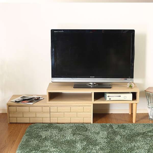 テレビ台 おしゃれ 北欧 安い 収納 Tv台 Tvボード ウォールナット ローボード 32インチ 105cm 奥行40 ロータイプ 伸縮テレビ台 32型の通販はau Pay マーケット Quoli 商品ロットナンバー 430277895