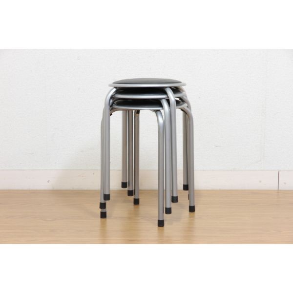 新しいコレクション 丸椅子 おしゃれ パイプ 安い クッション スタッキングチェア スツール 北欧 格安 丸 パイプ椅子 サイズ 丸型 スタッキング 小型 12脚セ ポイント10倍 Www Endocenter Com Ua