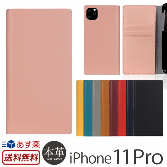 【送料無料】 アイフォン 11 Pro ケース 手帳型 本革 SLG Design Calf Skin Leather Diary for iPhone 11 Pro iPhoneケース ブランド ス