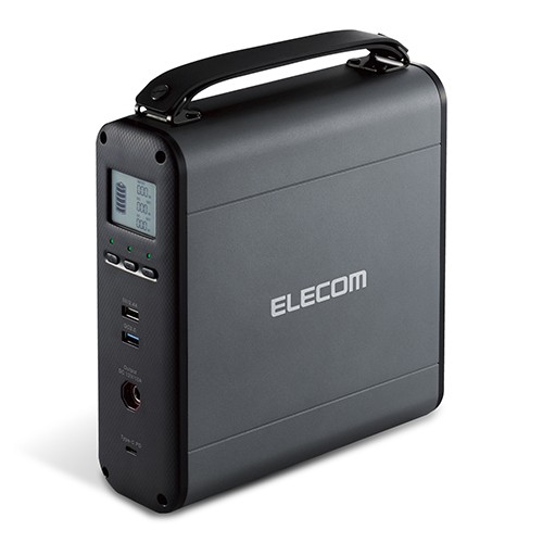 Elecom バッテリー充電器出力4口 Usb A 1 ネットショッピング1 バッテリー通販 ブラック防災type C エレコムコンパクト1 Dc 2 Ac mah