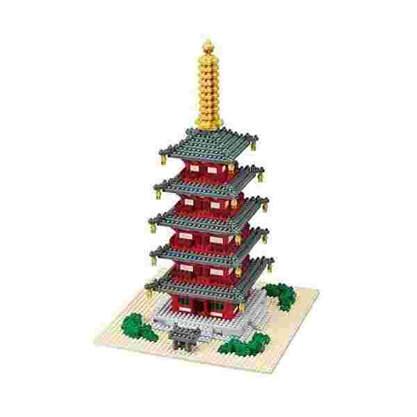 楽天1位 ナノブロック 五重塔 デラックスエディション Nb 031 全ての Biocolhygiene Com