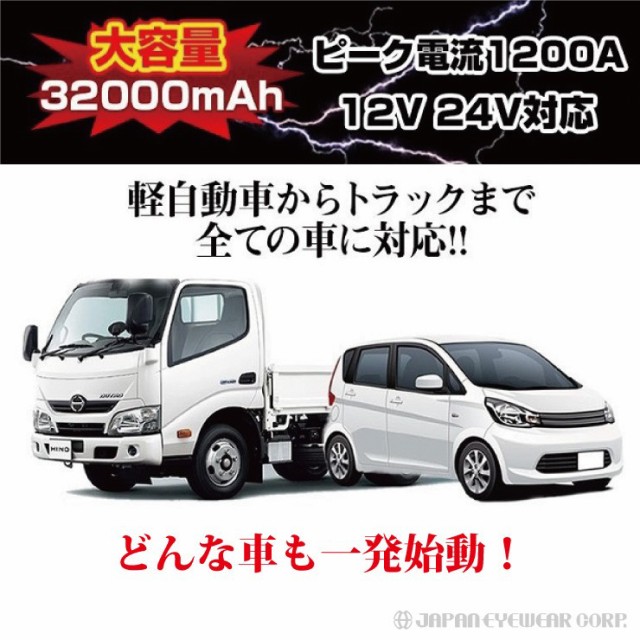 安い ジャンプスターター 12v 24v バッテリー 対応 最大電流 10a 容量 300mah Js01 大型車 普通車 軽自動車 故障車 救援 充電 バッテリ 珍しい Olsonesq Com