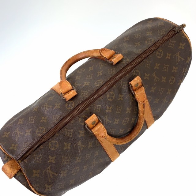 LOUIS VUITTON ルイヴィトン キーポル45 モノグラム ブラウン PVC