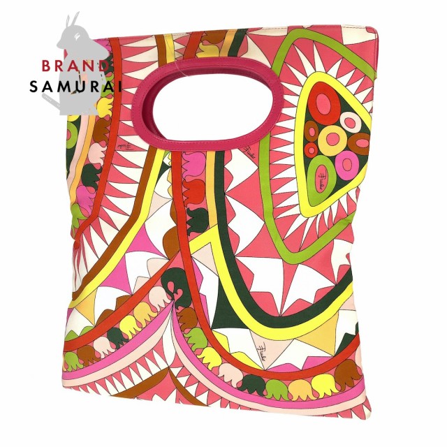 お買い求めしやすい価格 Emilio Pucci エミリオプッチ ピンク マルチ ...