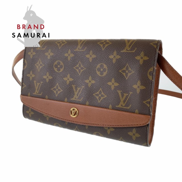 LOUIS VUITTON ルイヴィトン モノグラム ボルドー24 ブラウン PVC ...