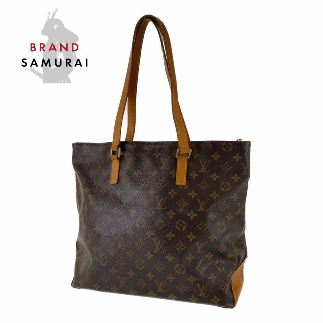 LOUIS VUITTON ルイヴィトン モノグラム カバ メゾ ブラウン PVC/レザー M51151 トートバッグ ショルダーバッグ レディース 301163