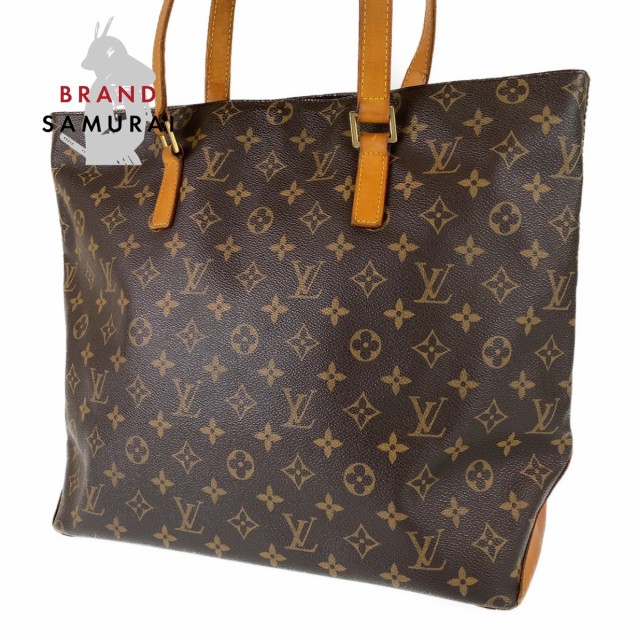 LOUIS VUITTON ルイヴィトン モノグラム カバ メゾ ブラウン PVC/レザー M51151 トートバッグ ショルダーバッグ レディース 301551