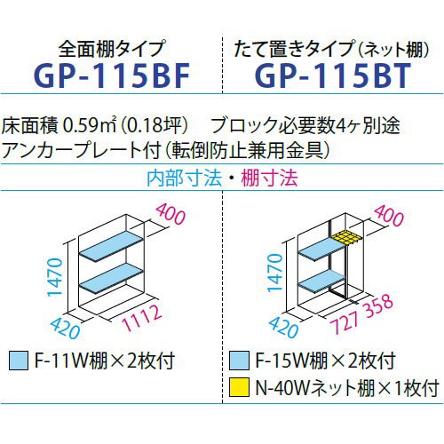 正規店仕入れの 物置 収納 グランプレステージジャンプ 間口11 奥行530 高さ1600mm Gp 115bf Gp 115bt タクボ 収納庫 屋外 小型物置 倉庫 送料 再再販 Olsonesq Com