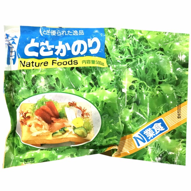 青 海藻類 のり 業務用 とさか 日本業務食品 1ケース袋入り 業務用 刺身のツマ 1袋500g入り 日本業務食品 酢の物にいかがでし 天然海藻 無添加 サラダ