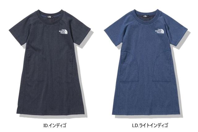 ノースフェイス Ntg ガールズストレッチデニムマウンテンワンピース キッズ ガールズ 21春夏