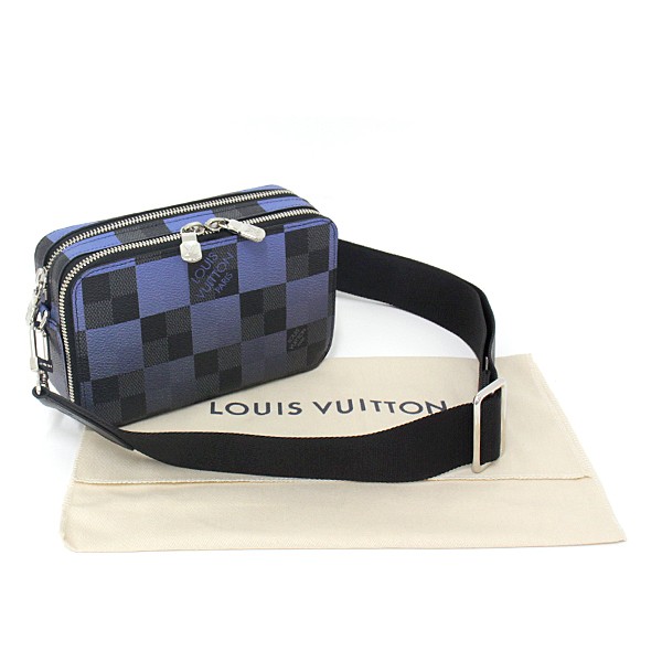 ルイ・ヴィトン Louis Vuitton アルファ・ウエアラブル ウォレット N60414 ダミエグラフィットジャイアントキャンバス 【中古】Sランク