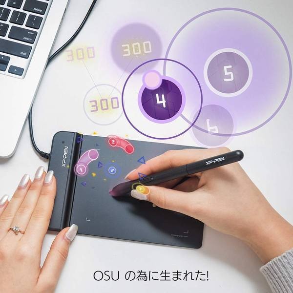 ペンタブレット ペン入力 Osu 専用 P Penペンタブ お絵描き入門モデル Sサイズ ブラック Starg430s パソコン キーボード マウス ペンタの通販はau Pay マーケット 青い手商店 商品ロットナンバー