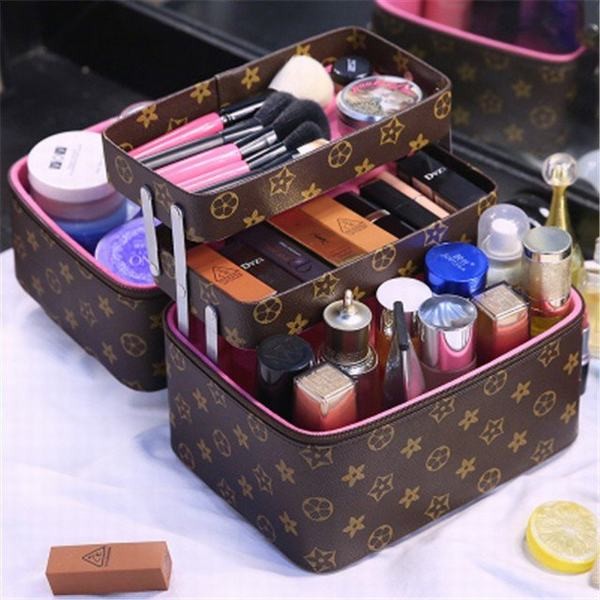 メイクボックス コスメボックス 雑貨 小物入れ 持ち運び可 アクセサリー 収納 化粧品 ジュエリーボックスの通販はau Pay マーケット 青い手商店 商品ロットナンバー