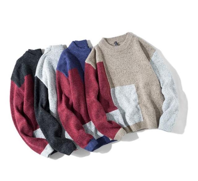 セーター メンズ おおきいサイズ ニットセーター クルーネック カットソー 丸首 暖かい 長袖 防寒 トップス カジュアル 大きいサイズ 通の通販はau Pay マーケット 青い手商店 商品ロットナンバー