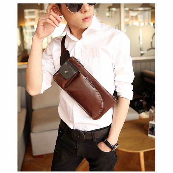 正規販売店 ショルダーバッグ 斜め掛け 通学 ボディバッグ ウエストポーチ 通勤 旅行 バッグ レザー メンズ レディース 多機能 出張 大人 ビジネス 限定品 Carlavista Com