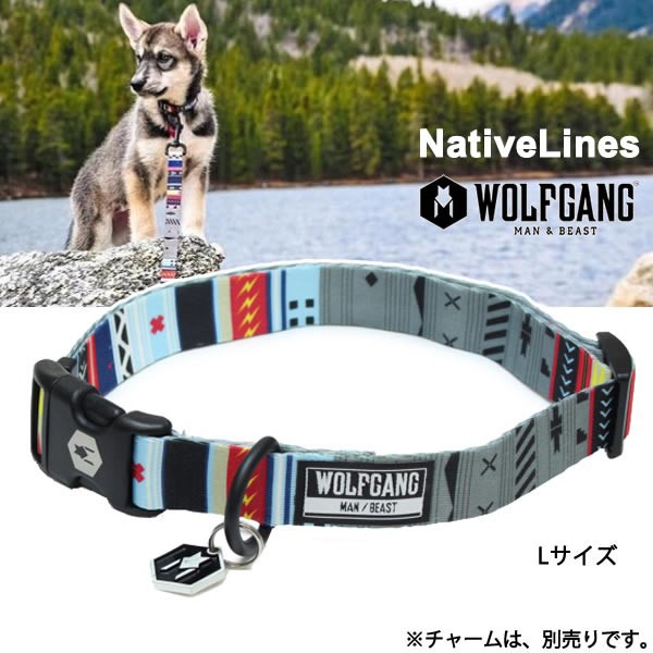 即日発送 Nativelines Collar Lサイズ 首輪 Wolfgang ウルフギャング アメリカ 大型犬 即納最大半額 Www Iacymperu Org