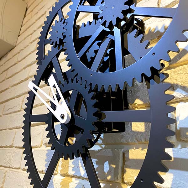 Triple Gear Wall Clock トリプルギアウォールクロック インテリア オブジェ 機械的 KIKKERLAND キッカーランド