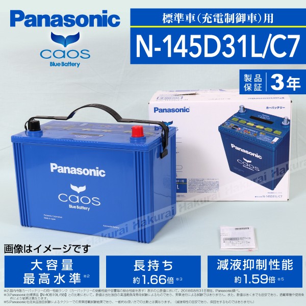 希少 N 145d31l C7 マツダ ボンゴバン Panasonic カオス ブルーバッテリー 国産車用 保証付 完売 Europub Co Uk