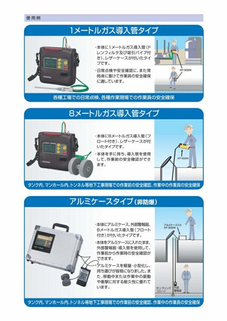 について 新コスモス電機 XP-302M-R-B-1 1mガス導入管の通販はau PAY マーケット - ソッキーズ|商品ロットナンバー:476887038 マルチ型ガス検知器 XP-302M 3ガス 標準セット1 ➷ソッキーズ